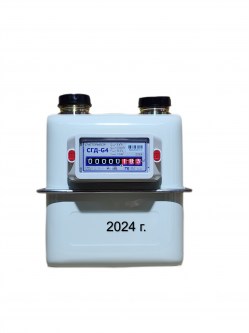 Счетчик газа СГД-G4ТК с термокорректором (вход газа левый, 110мм, резьба 1 1/4") г. Орёл 2024 год выпуска Вязьма